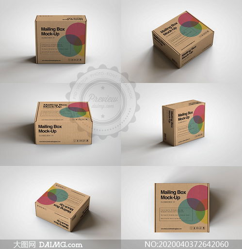 多维呈现 包装盒图案印刷效果贴图模板在包装装潢印务中的创新应用